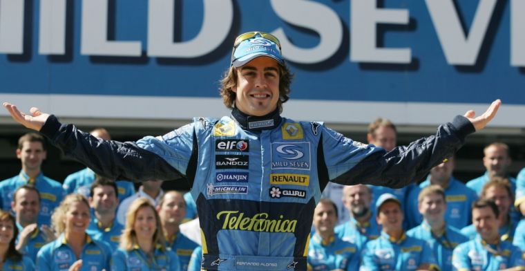 Alonso with Renault