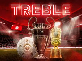 Bayern wins Treble