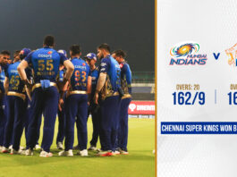 Chennai Super Kings wins the season opener