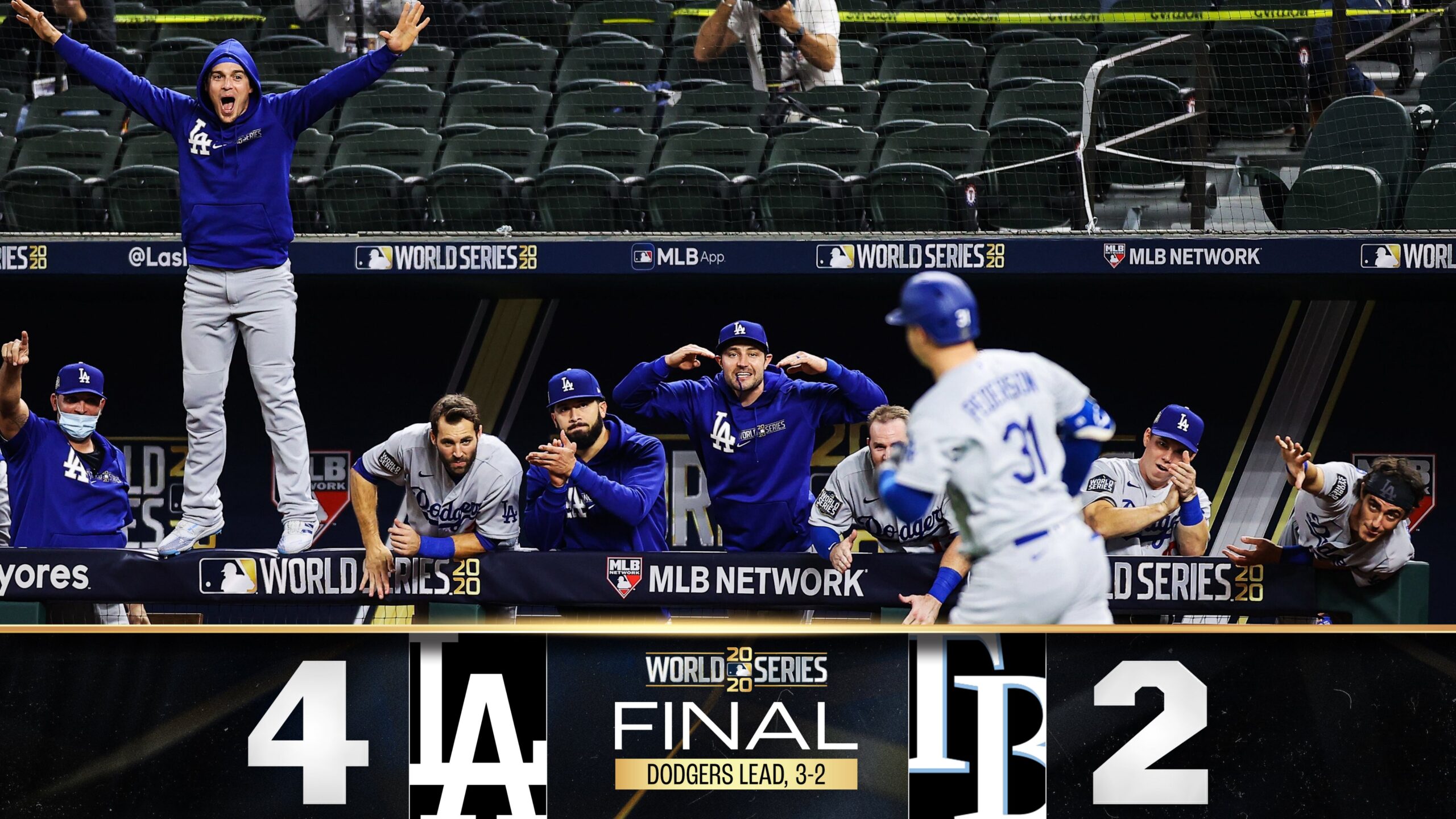 Dodgers beat Rays 4-2 in Game 5