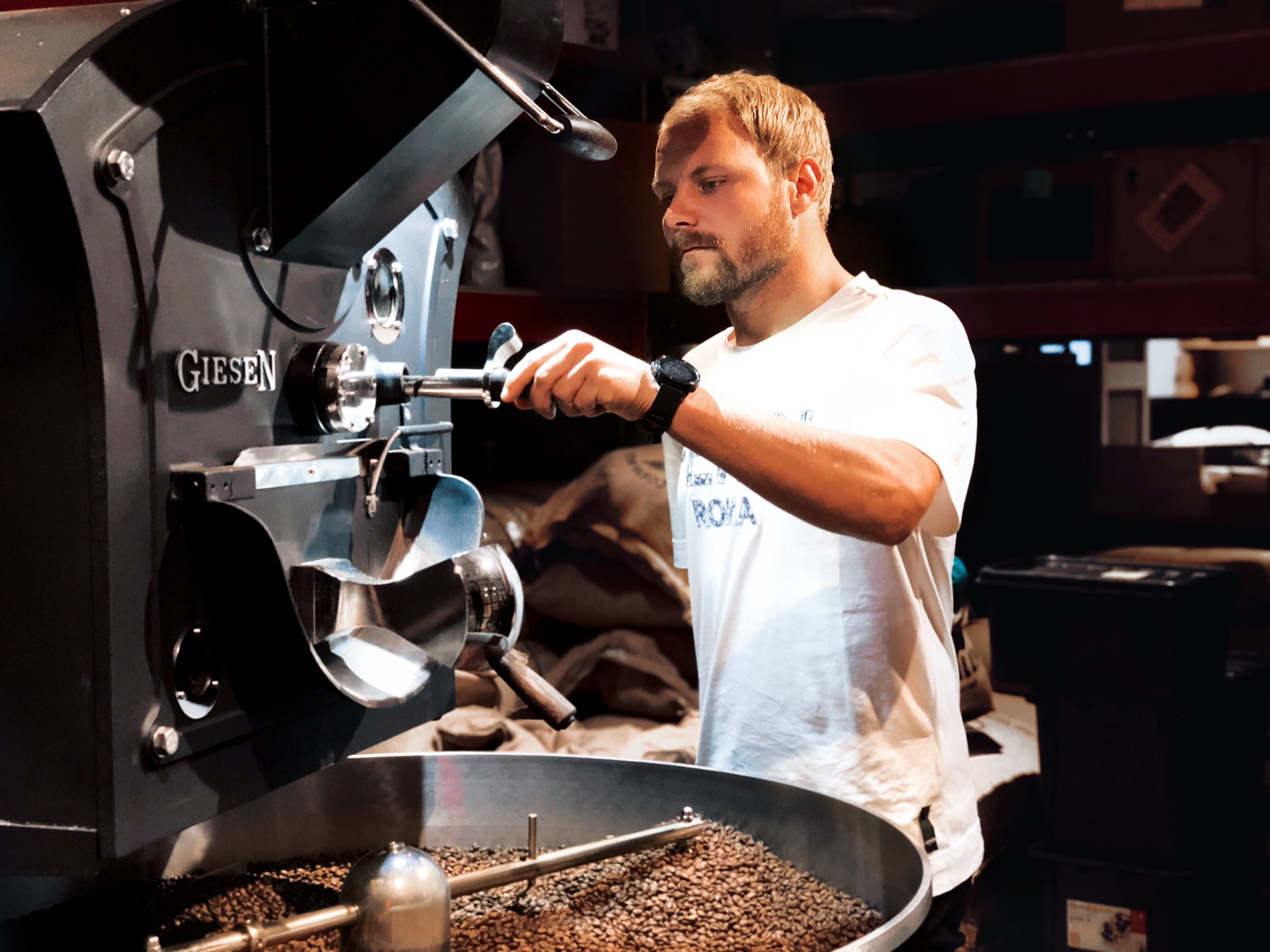 Bottas starts Coffee roasteries