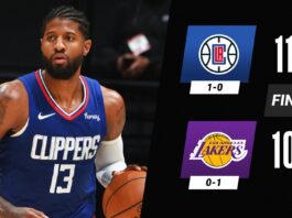 Clippers beat Lakers 116-109 on opening night