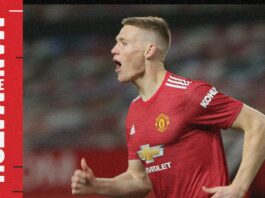 Scott McTominay wins man of the match award for his superb performance against leeds