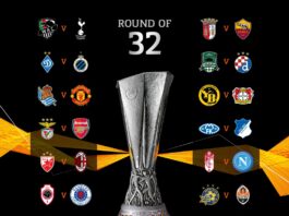 UEFA Europa League Round of 32 draw