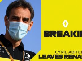 Cyril Abiteboul departs Renault
