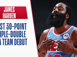 James Harden creates History in Nets Debut