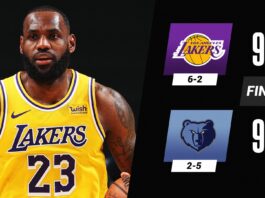 Lakers beat Grizzlies 94-92