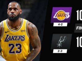 Lakers beat Spurs 109-103