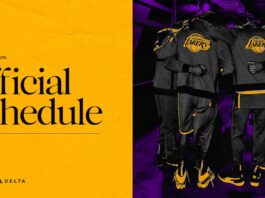 Lakers _second half schedule