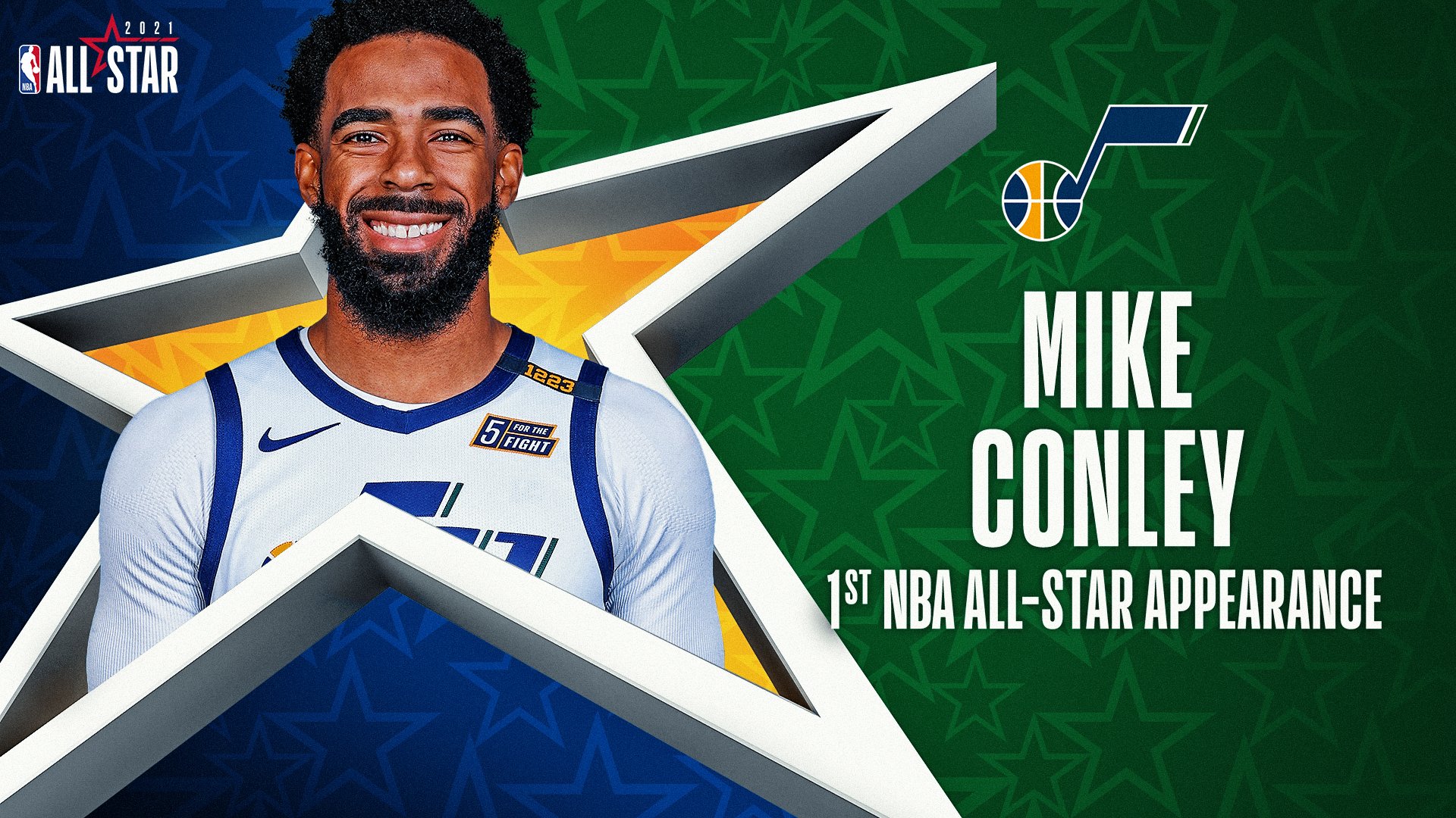 Mike Conley replaces injured Devin Booker in the 2021 All-Star Game