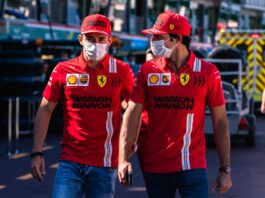 Ferrari Drivers post fastest time in FP2