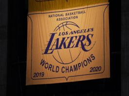 Los Angeles Lakers 2019-20 Championship Banner