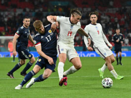 England vs Scotland ended 0-0 as goalless draw
