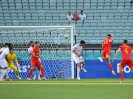 Kieffer Moore nets equalizer for Wales
