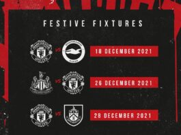Manchester United 2021-22 Fixtures