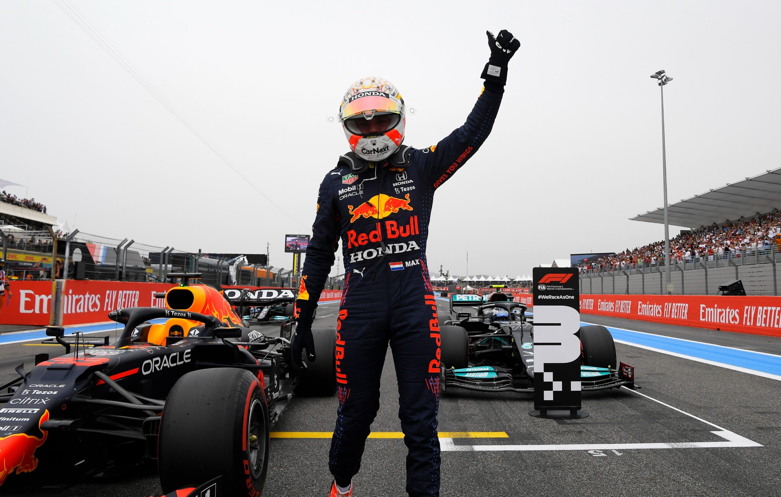 Max Verstappen on Pole for French GP