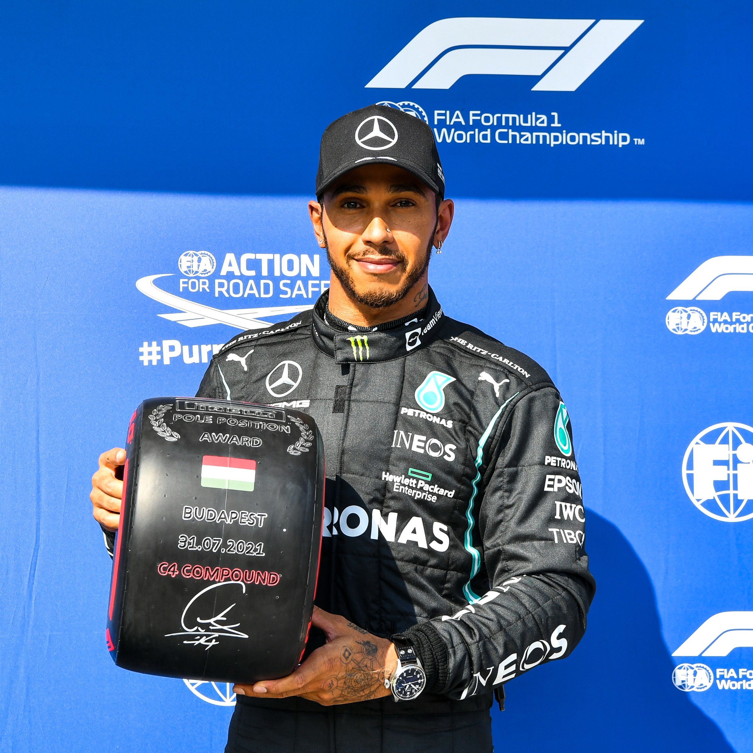 101 career pole for Lewis Hamilton