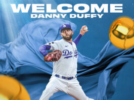 Danny Duffy is a Dodger now