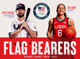 Team USA Flag Bearers