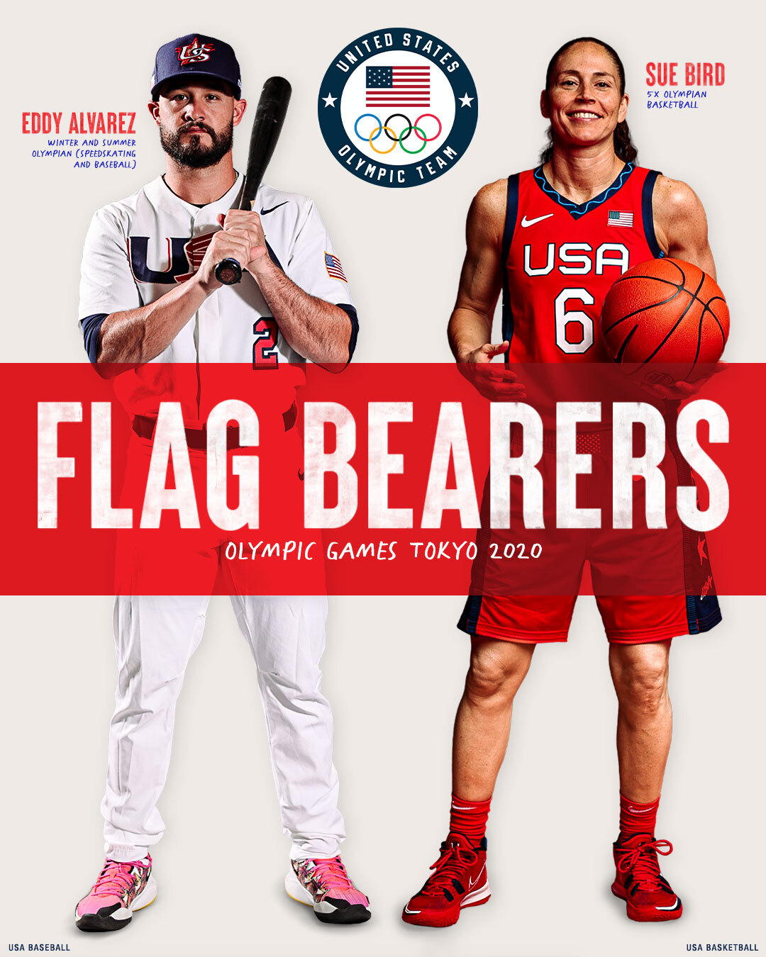 Team USA Flag Bearers