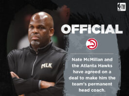 Nate McMillan Atlanta Hawks Head coach