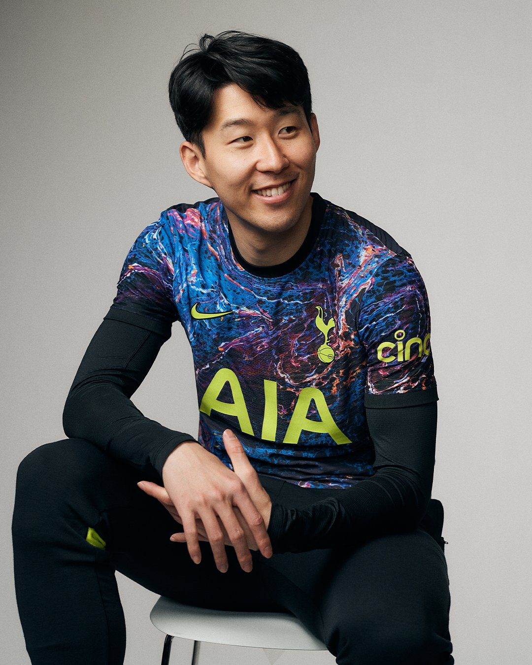 Tottenham Hotspur new Nike away kit 2021-22-Son