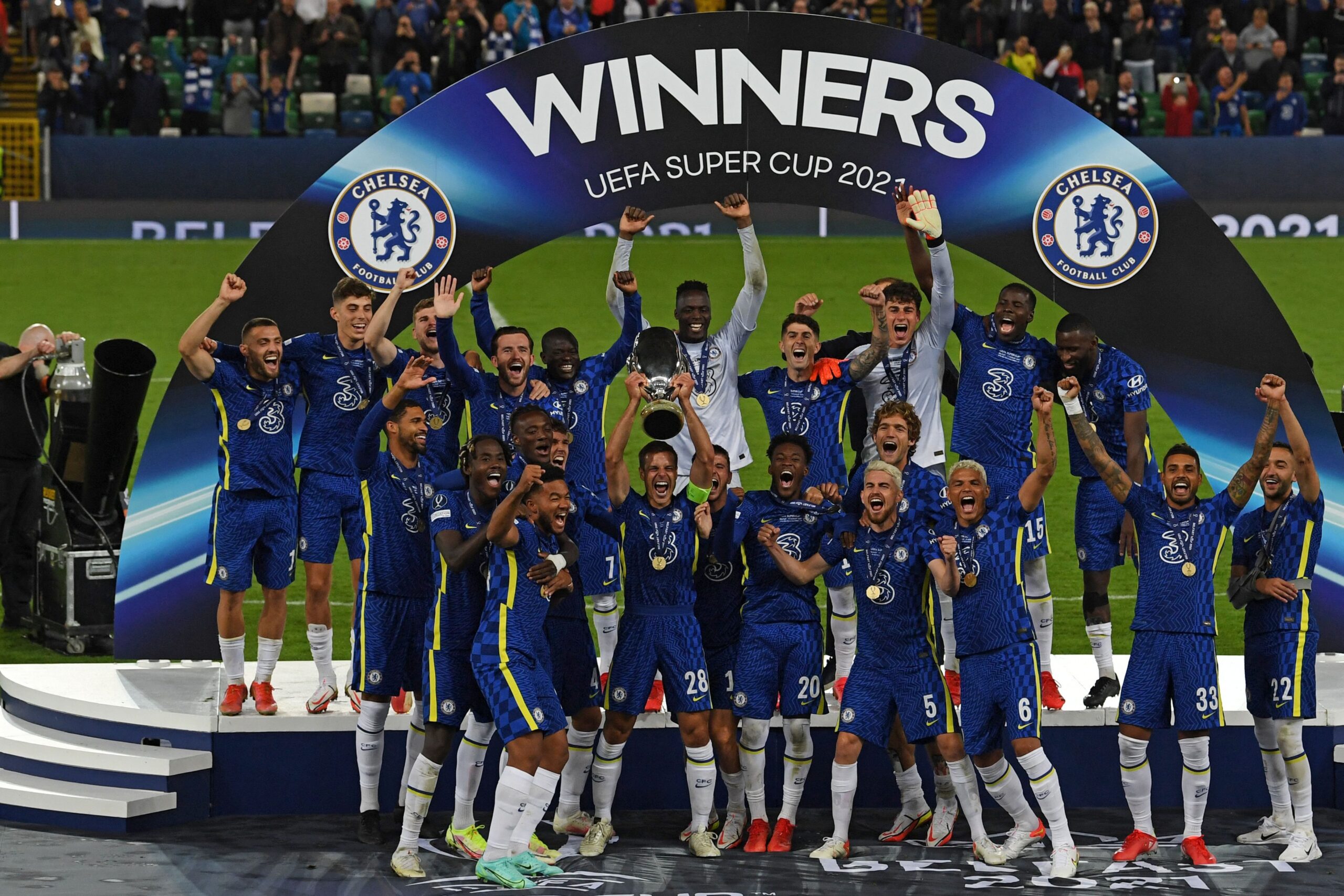 Chelsea Wins Uefa Super Cup After Defeating Villarreal 6 5 On Penalties