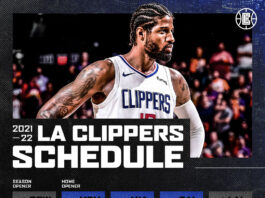 LA Clippers schedule