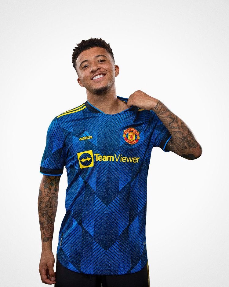 Jadon Sancho in New third Kit