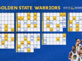Warriors 2021-22 schedule
