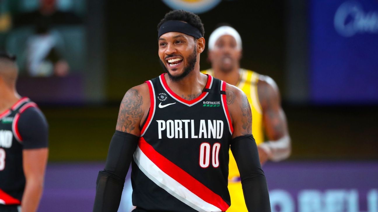 Carmelo Anthony joins LA Lakers