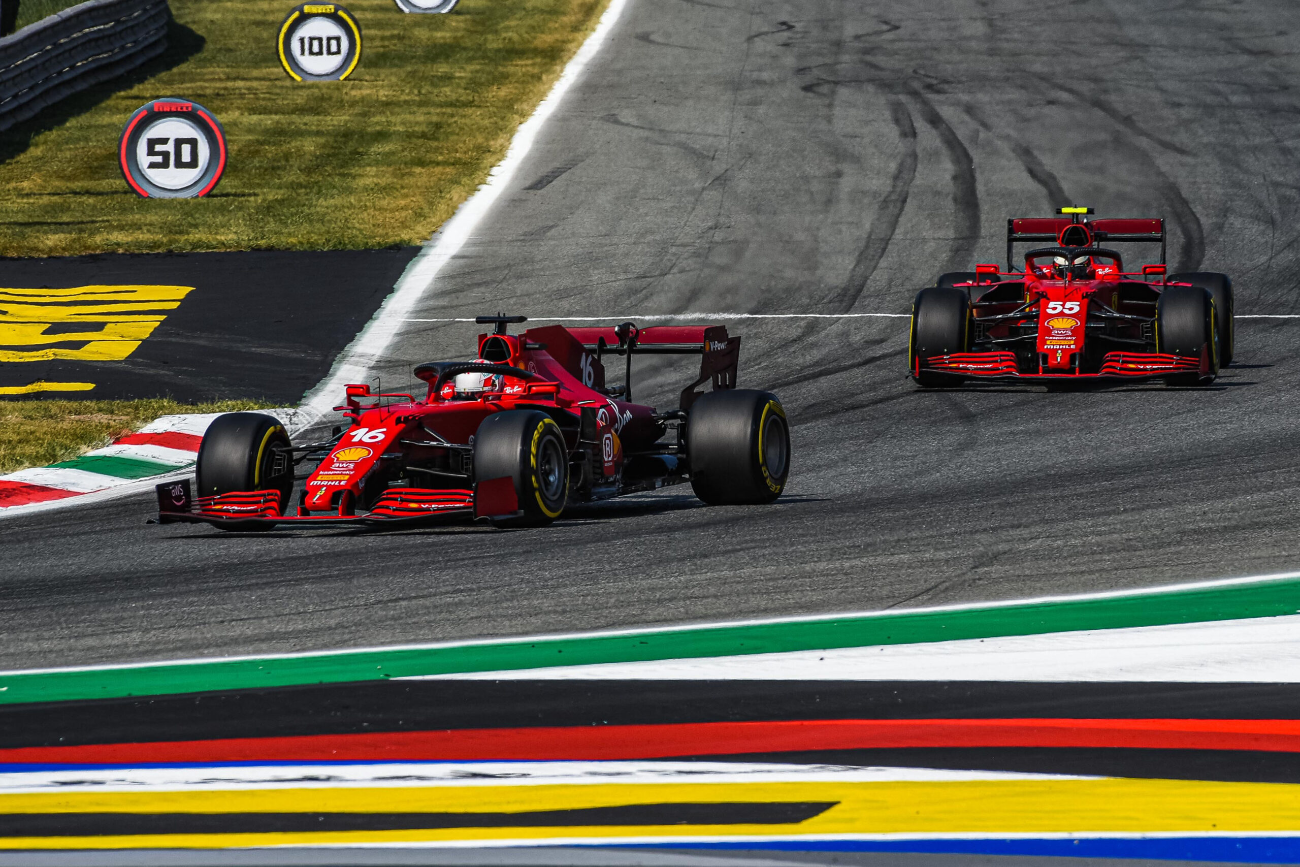Ferrari drivers finish P4 & P6