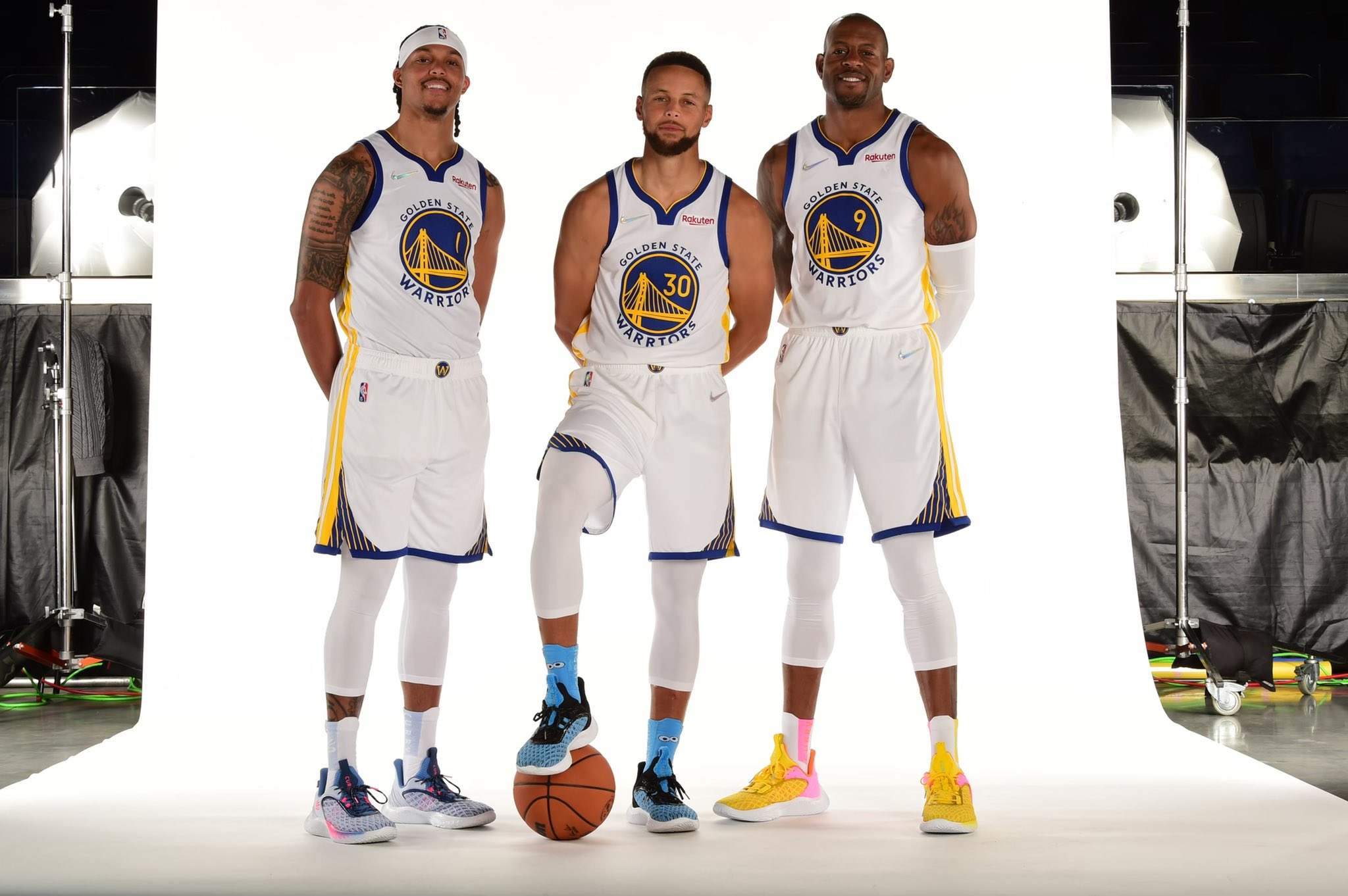 Golden State Warriors 2021 NBA Media Day highlights