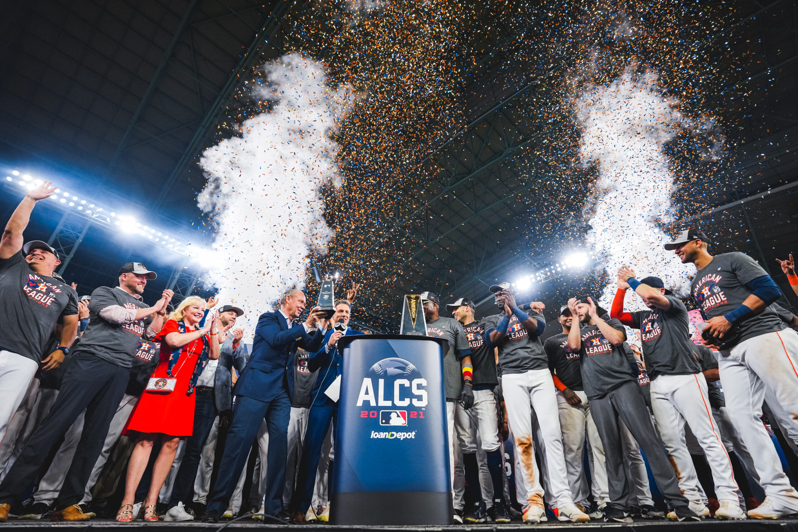 Houston Astros win ALCS pennant