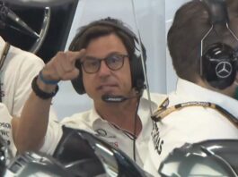 Toto Wolff reaction after Lewis Hamilton takes lead in 2021 Brazilian GP