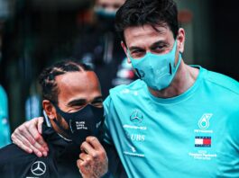 Toto Wolff reacts after 2021 Brazilian GP Sprint