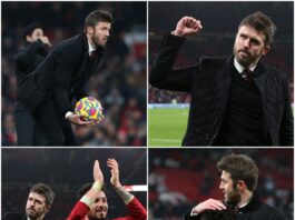 Michael Carrick leaves Manchester United