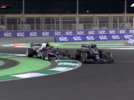 Vettel and Tsunoda incident