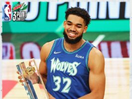 Karl Anthony towns wins 2022 NBA All-star three point contest