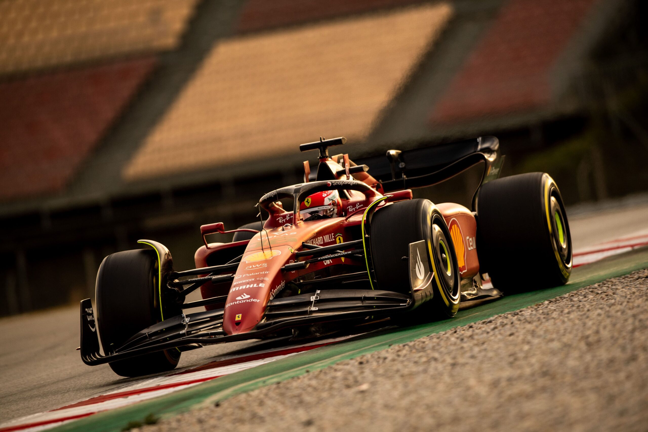 Leclerc fastest for Ferrari on Day 2 of Barcelona testing.