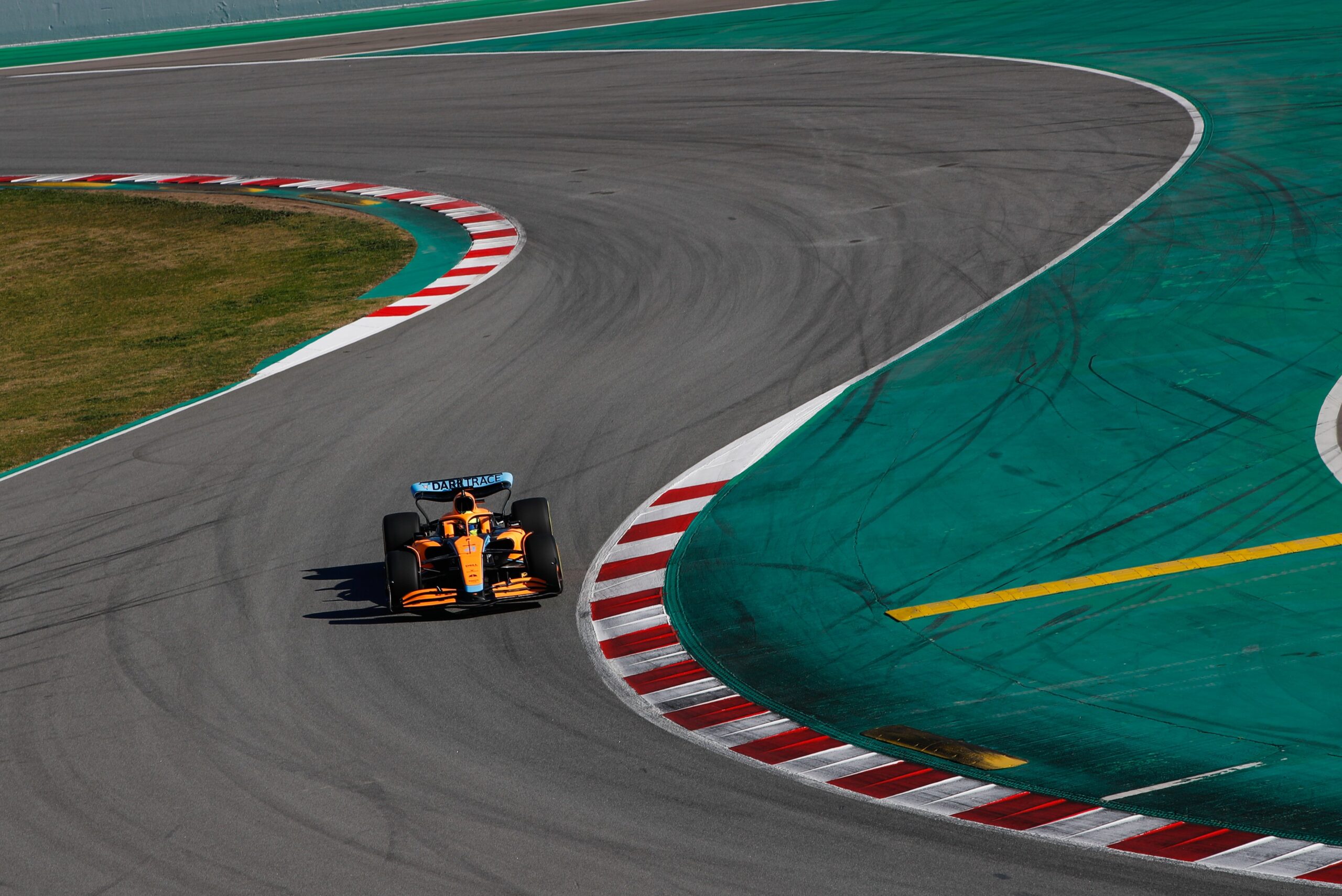 Ricciardo behind the wheels of MCL36