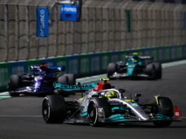 Lewis Hamilton struggled in the race
