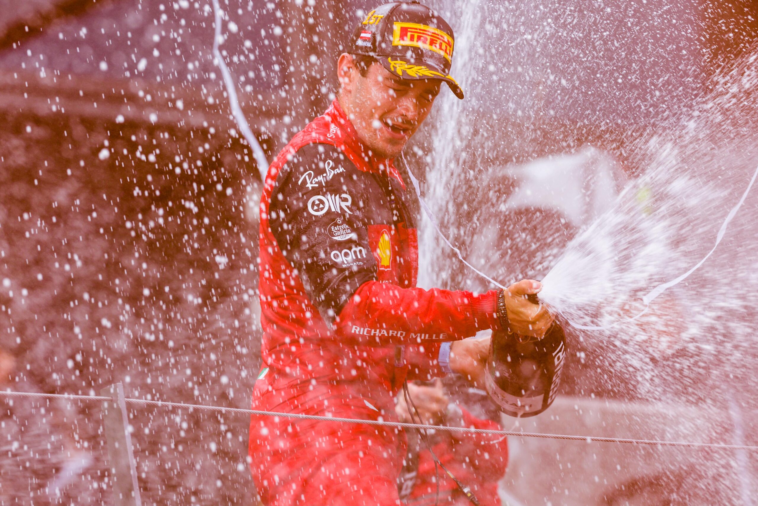 Charles Leclerc wins the 2022 Austrian GP